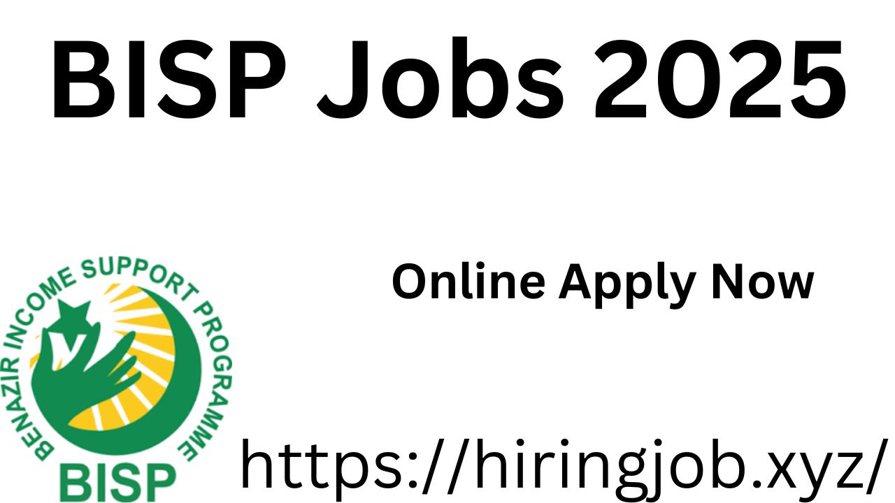 BISP Jobs 2025